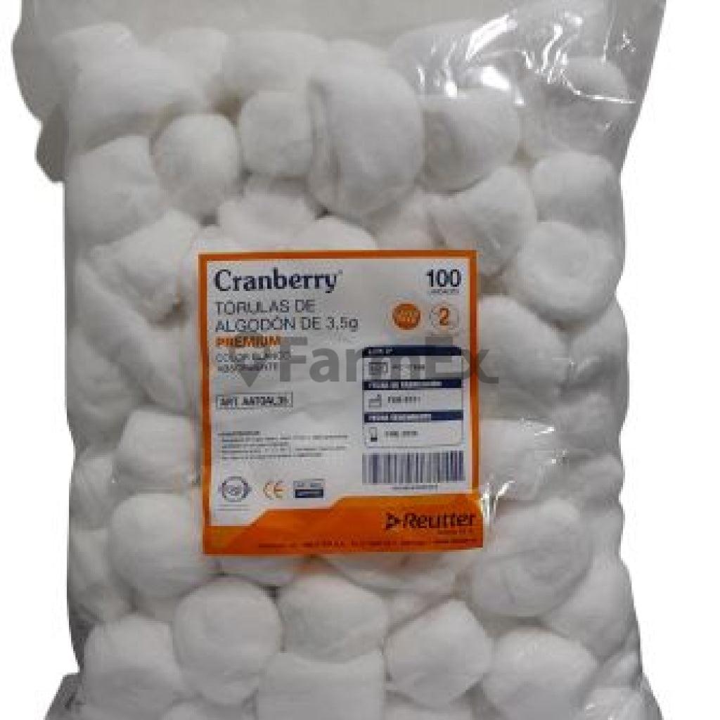 Algodón Torulas 3.5 x 100 unidades cranberry